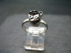 Large Meteorite Campo Del Cielo Sterling Silver Ring From Argentina - 4.14 Grams - Size 8