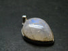 Natural Glow From Inside Moonstone 925 Silver Pendant - 3.7" - 8.48 Grams