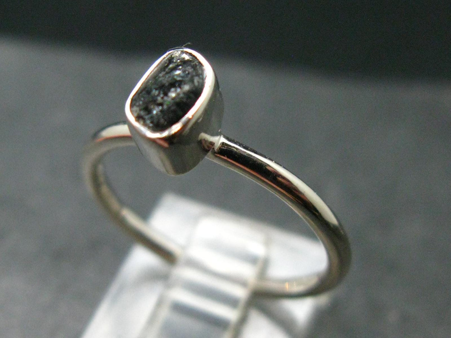 Alexandrite Crystal Silver Ring From Brazil - Size 7 - 1.92 Grams