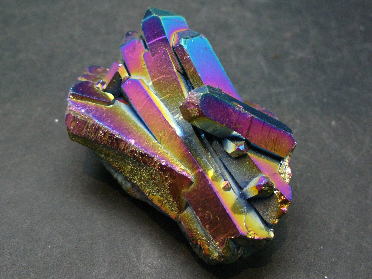 Titanium Aura Quartz Crystal From Brazil - 2.2" - 45.3 Grams