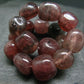 Strawberry Quartz Genuine Bracelet ~ 7 Inches ~12mm Tumbled Beads