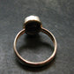 Seraphinite Clinochlore Angel Wings 925 Silver Ring From Russia - 2.38 Grams - Size 7