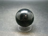 Black Jade Sphere Ball From Greenland - 1.6" - 91.6 Grams