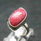 Thulite Silver Pendant From Norway - 3.81 Grams - Size 6