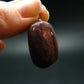 Red Cinnabar Cinabar Tumbled Pendant From Spain - 4.62 Grams - 0.1.2"