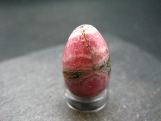 Rhodochrosite Egg from Argentina - 0.9" - 11.86 Grams