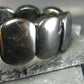 Shungite Genuine Bracelet ~ 7 Inches ~ 22mm Oval Beads