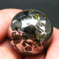Large Seymchan Meteorite Pallasite Olivine Sphere Ball From Russia - 1.1" - 51.19 Grams