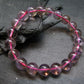 Ametrine Genuine Bracelet ~ 7 Inches ~ 10mm Round Beads