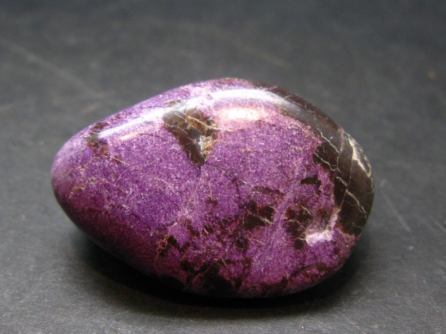 Rare Purple Tumbled Stichtite From Russia - 1.5"