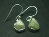 Rhodizite Rhodozite Silver Earrings From Madagascar- 1.0" - 3.5 Grams