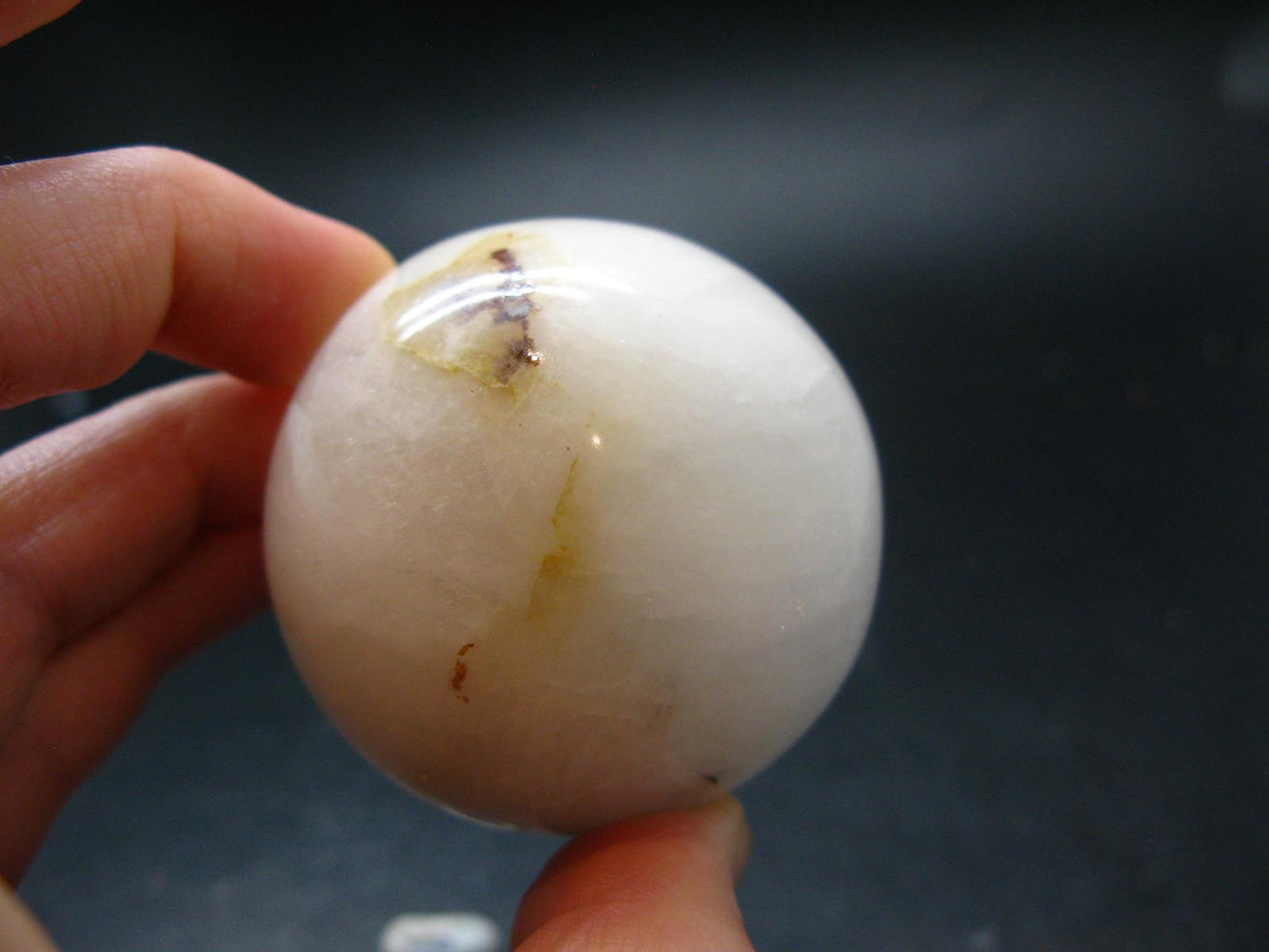 Rare Cryolite Sphere Ball From Greenland - 1.9" - 181.20 Grams