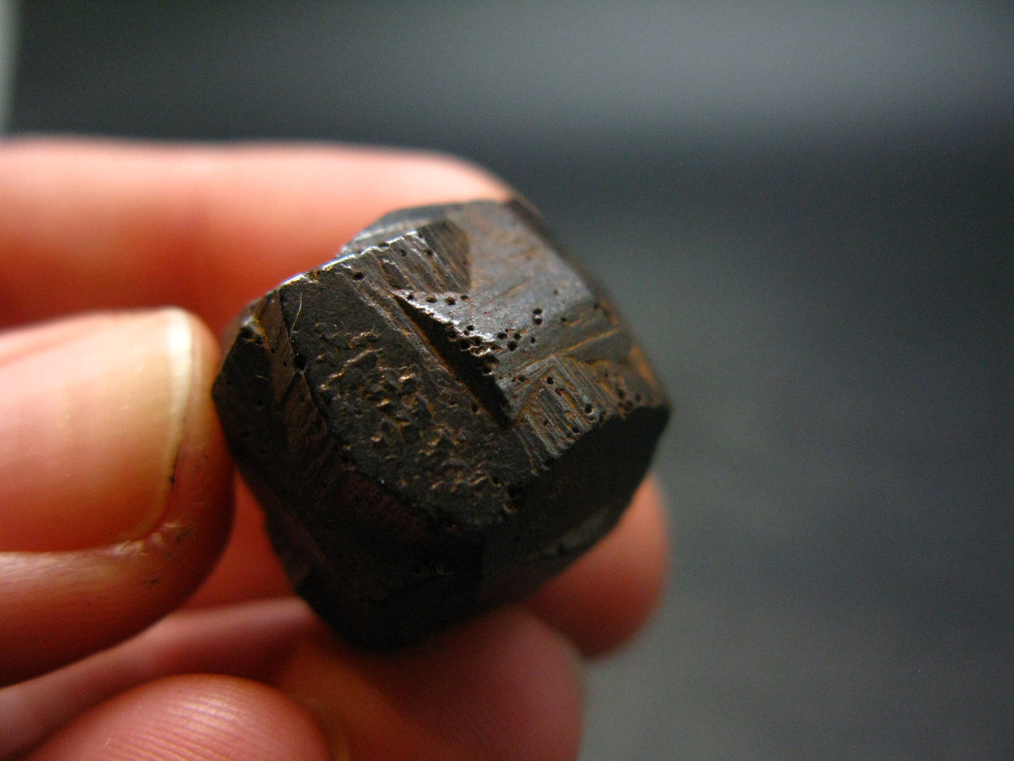 Rare Iron Cross Twin Limonite Pseudomorph after Pyrite From Colombia - 0.6" - 12.19 Grams