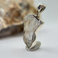 Herderite Crystal Pendant in Sterling Silver – Natural Gemstone - 1.71g