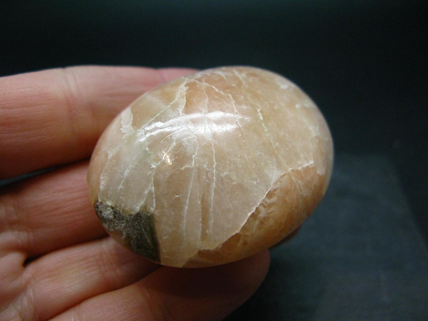 Unique Stilbite Tumbled Stone From India - 2.1"