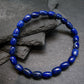 Lapis Lazuli Lazurite Genuine Bracelet ~ 7 Inches ~ 8mm Tube Beads