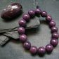 Purpurite Genuine Bracelet ~ 7 Inches ~ 12mm Round Beads