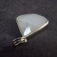 Natural Glow From Inside Moonstone 925 Silver Pendant - 0.9" - 1.95 Grams
