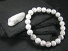 Howlite Genuine Bracelet ~ 7 Inches ~ 8mm Round Beads