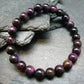 Purpurite Genuine Bracelet ~ 7 Inches ~ 8mm Round Beads