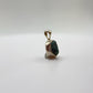 Grandidierite Natural Crystal Pendant Deep Blue Green Stone Silver Necklace Gift