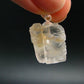 Clear Petalite Crystal Silver Pendant from Brazil - 0.9" - 4.13 Grams