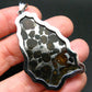 Brahin Meteorite Slice With Olivine Pallasite Pendant from Belarus - 1.4" - 21.54 Grams