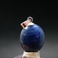 Gem Blue Sapphire Corundum Crystal Silver Pendant From Sri Lanka - 16.60 Carats