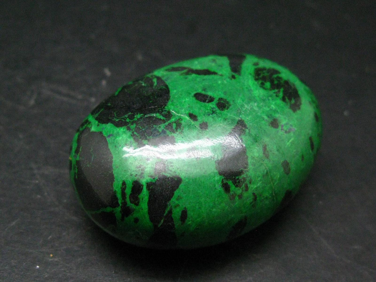 Large Uvarovite Garnet Polished Stone From Russia - 73.59 Grams