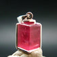 Rhodochrosite Sterling Silver Pendant From Alma Colorado - 0.9" - 3.26 Grams