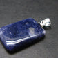 Scapolite Silver Pendant from Canada - 2.73 Grams - 1.1"