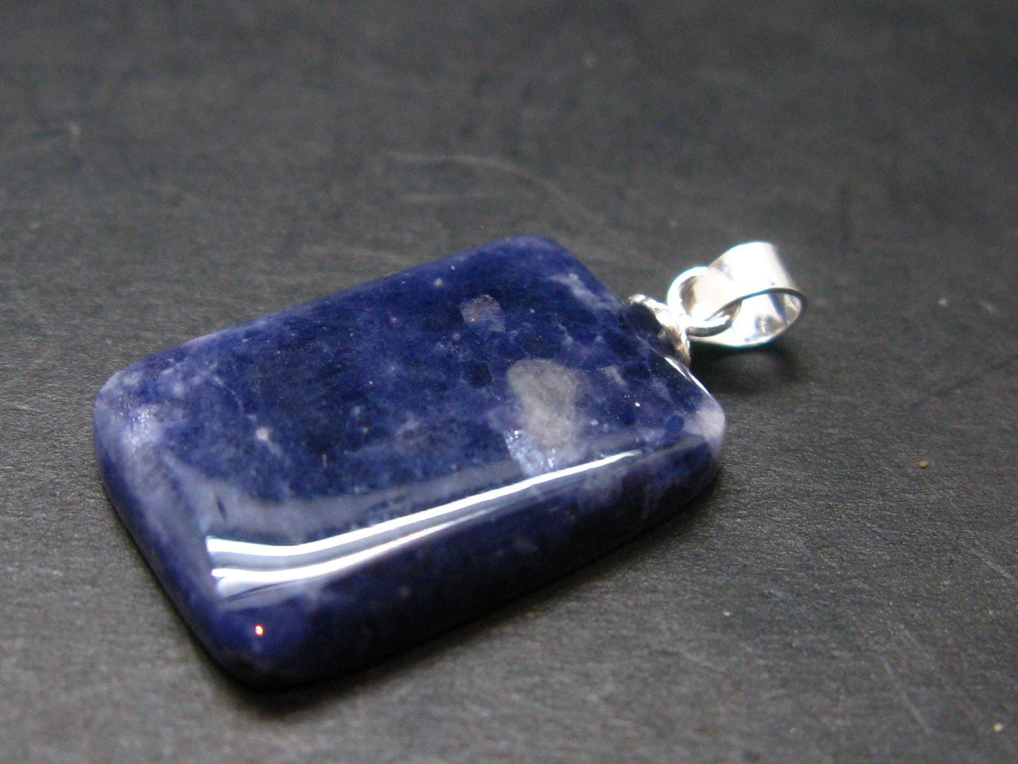 Scapolite Silver Pendant from Canada - 2.73 Grams - 1.1"