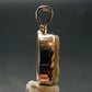 Large Natural Agni Gold Danburite Sterling Silver Pendant from Tanzania - 0.7" - 1.28 Grams