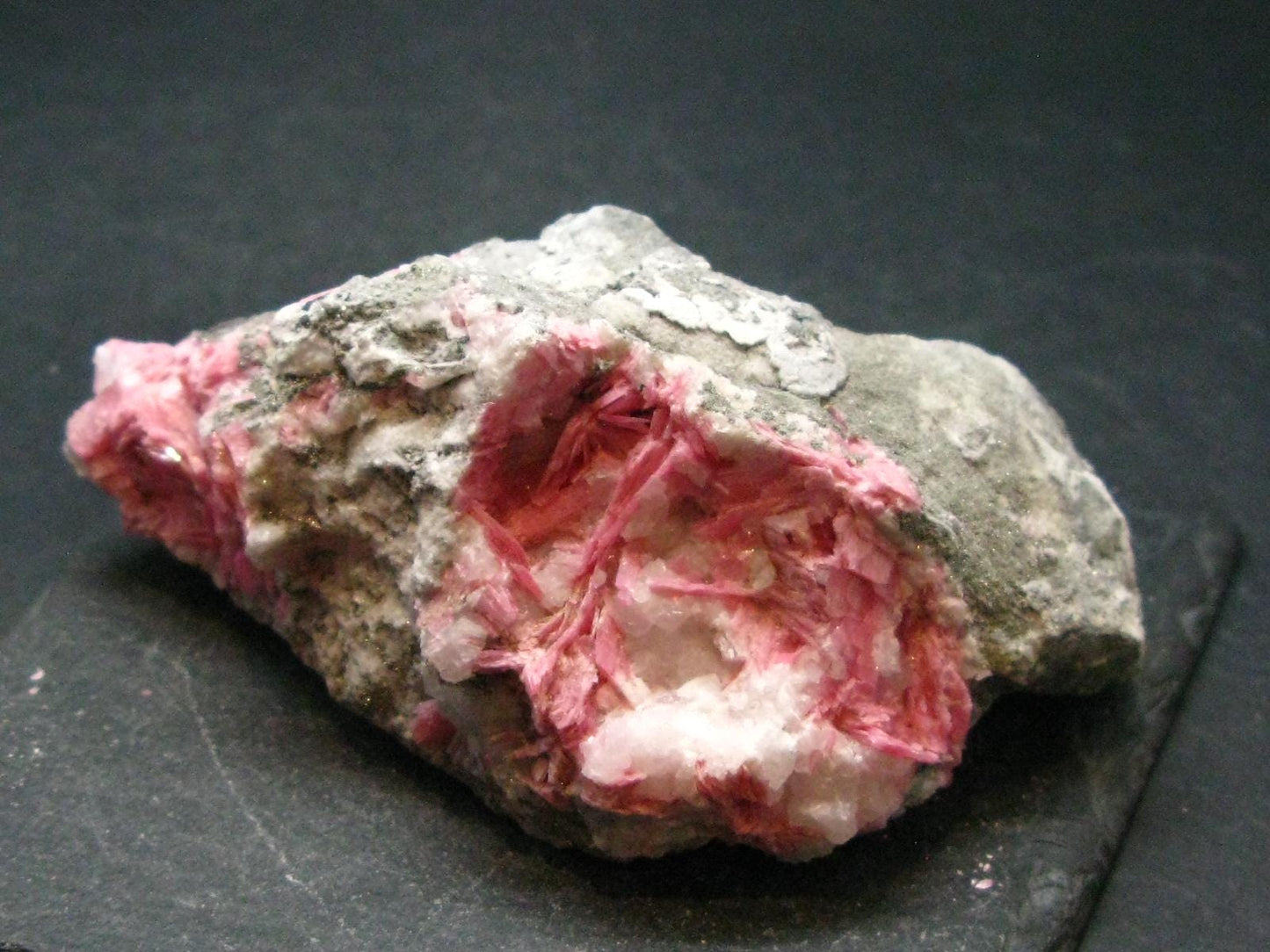 Large Rich Pink Rhodonite Rodonite Cluster From Peru - 3.6"
