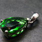 Helenite Gaia Stone Gem Sterling Silver Pendant From Washington - 4.8 Carats