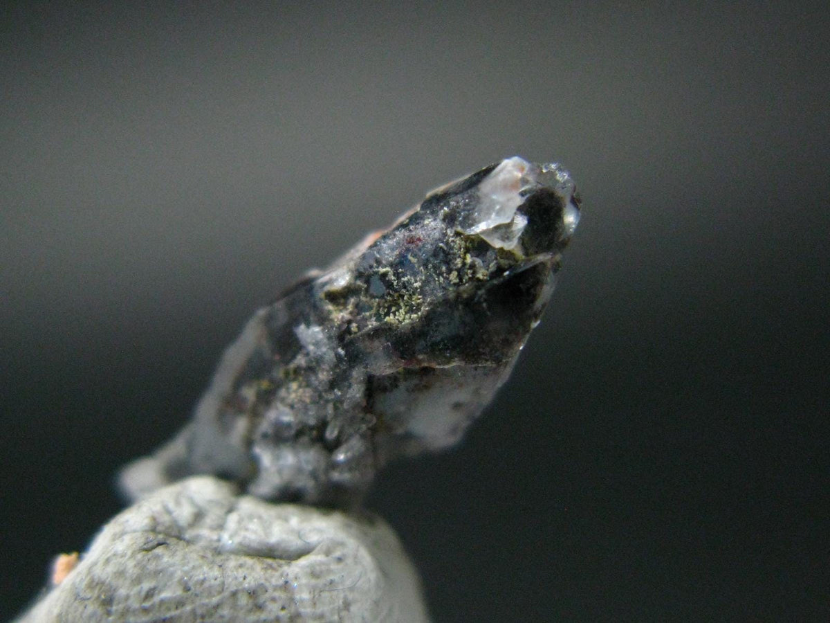 Papagoite In Quartz Crystal From South Africa - 0.7" - 1.22 Carats