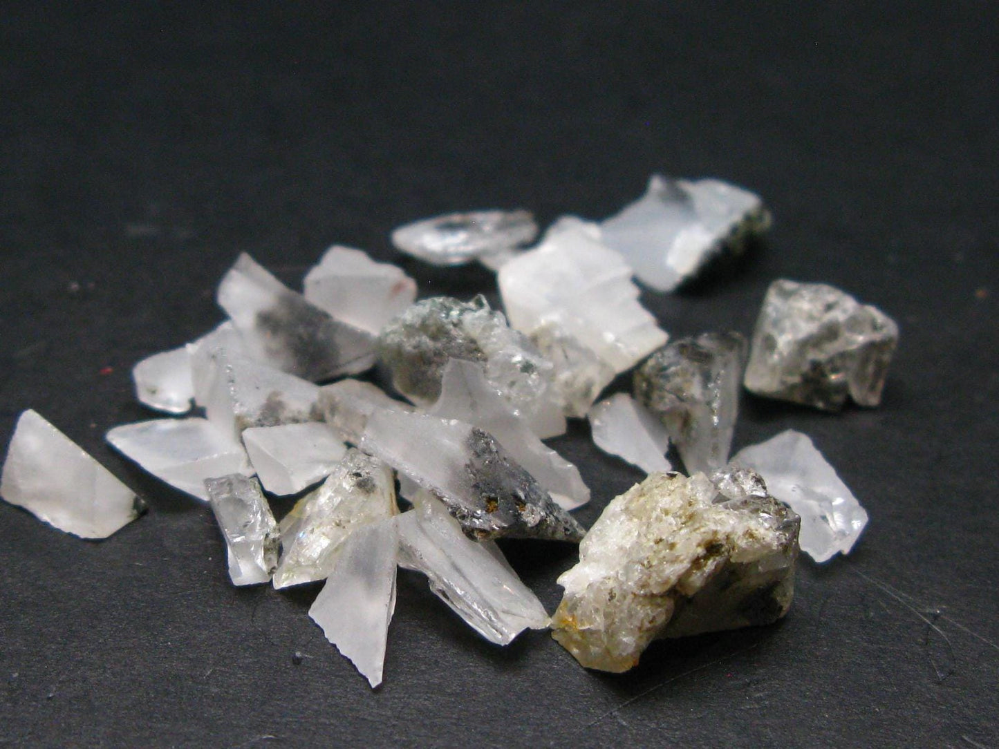 Lot of 25 Phenakite Phenacite Polished Crystals From Brazil - 32.45 Grams