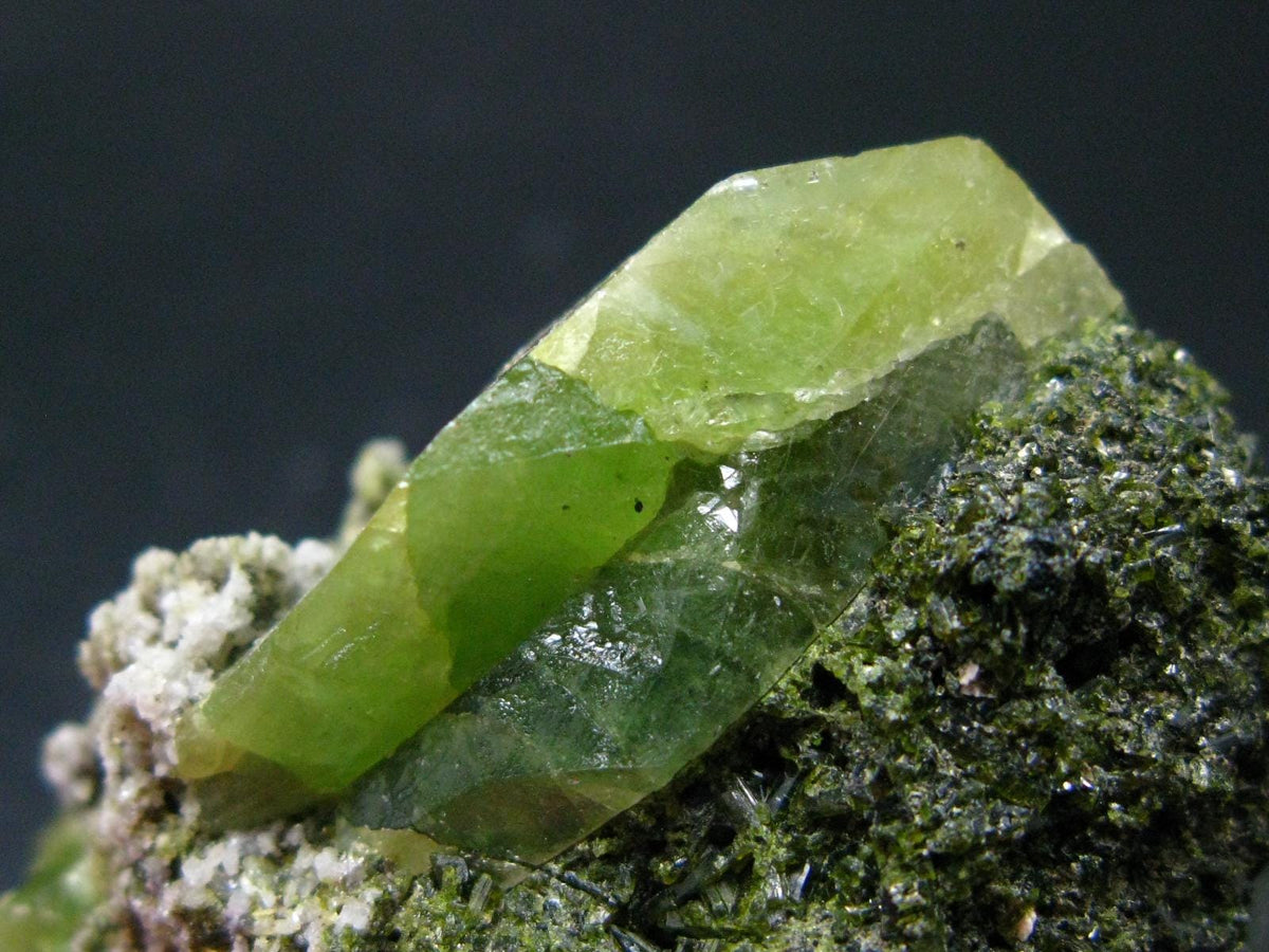 Rare Titanite Sphene Crystal Cluster From Madagascar - 2.4"