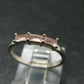 Natural Rose Quartz Ring from Brazil - 1.49 Grams - Size 6