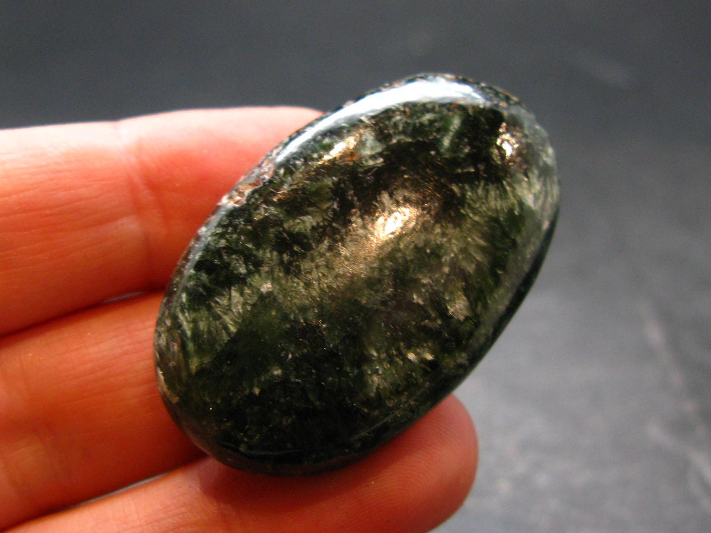 Large Polished Seraphinite Clinochlore Angels Wings Piece From Russia - 1.6" - 15.25 Grams