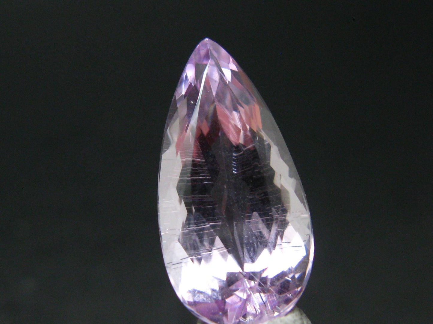 Gem Pink Kunzite Spodumene Facetted Cut Stone From Brazil - 13.22 Carats
