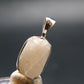 Phenakite Phenacite Silver Pendant from Nigeria - 0.7 Inches - 1.31 Grams