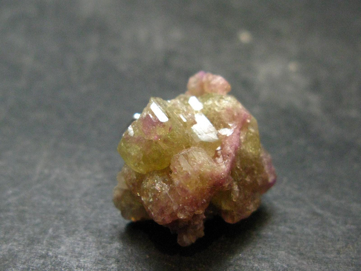 Vesuvianite Idocrase Crystal Silver Pendant From Canada - 0.8" - 5.20 Grams