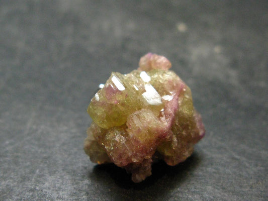 Vesuvianite Idocrase Crystal Silver Pendant From Canada - 0.8" - 5.20 Grams