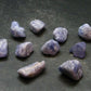 Lot of 10 Gem Tanzanite Zoisite Tumbled Pieces From Tanzania - 19.91 Grams