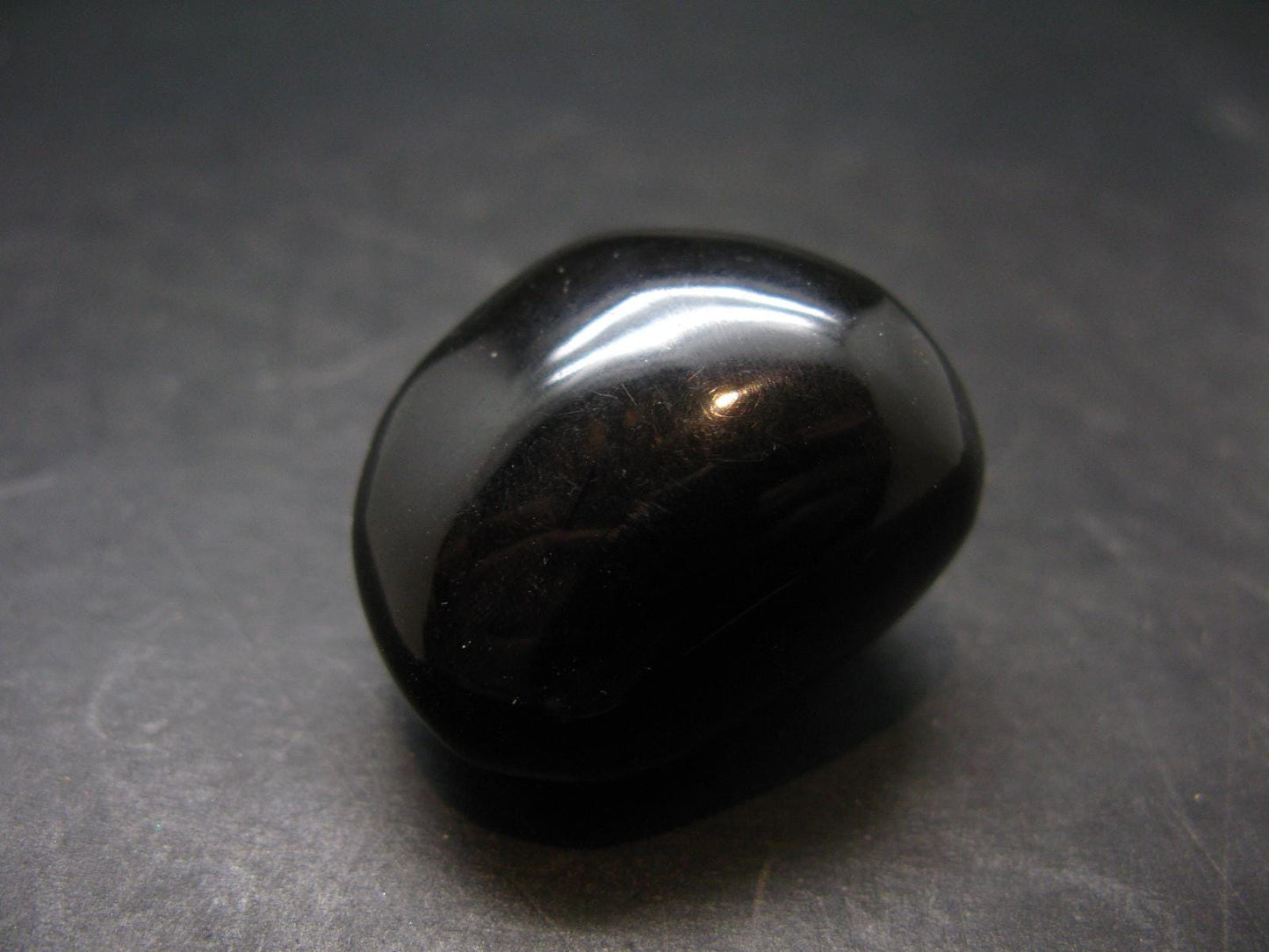 Rare Large Blue Amber Tumbled Piece Fluorescent From Indonesia - 1.2" - 11.20 Grams