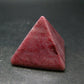 Rare Red Thulite Pyramid From Norway - 1.0" - 35.40 Grams