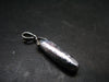 Muonionalusta Meteorite Silver Pendant from Sweden - 1.5" - 5.5 Grams