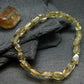Gem Golden Scapolite Genuine Bracelet ~ 7 Inches ~ 8mm Tumbled Beads