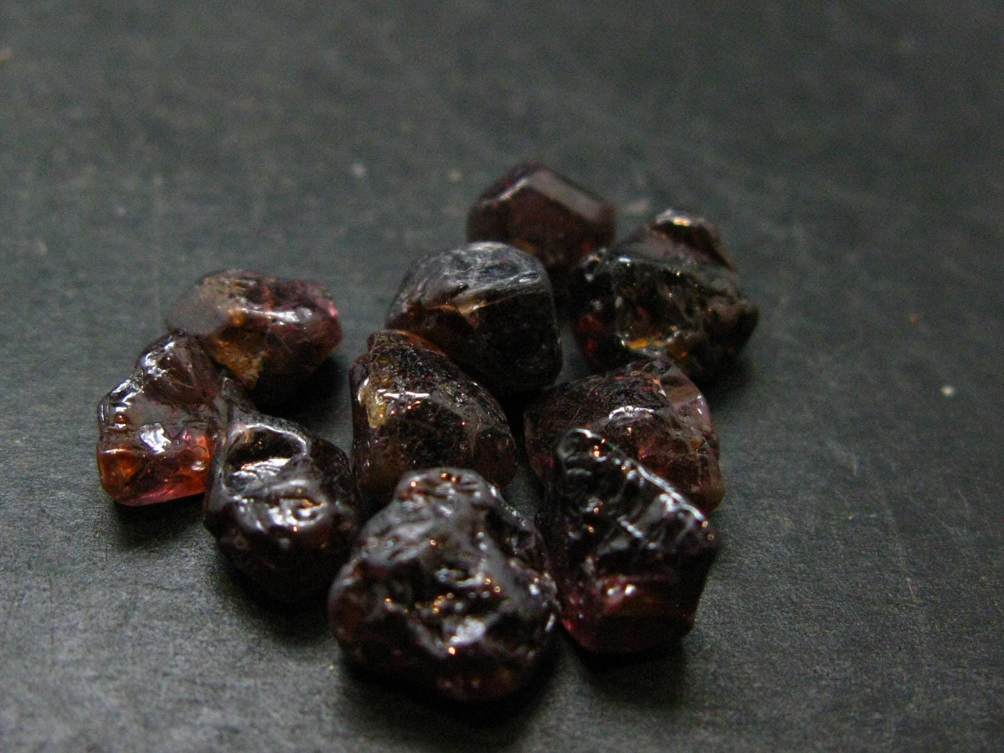 Lot of 10 Zircon Crystals From Tanzania - 10.16 Grams